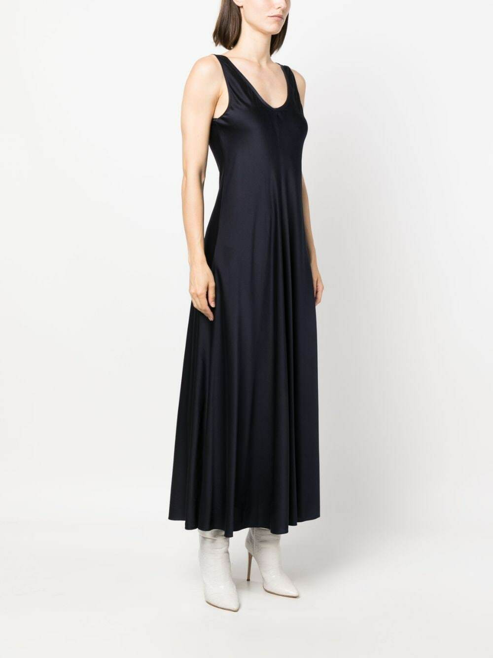 FORTE FORTE - Sleeveless Silk Satin Long Dress Forte Forte