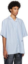 Eytys SSENSE Exclusive Blue & White Alonzo Shirt