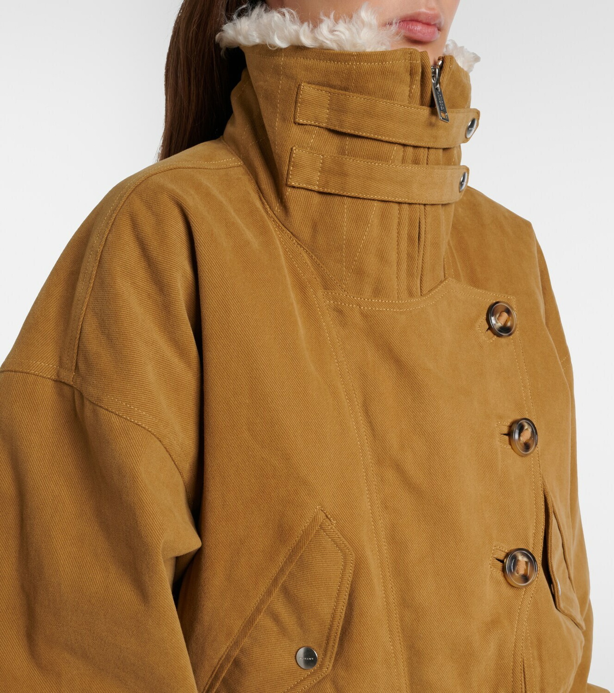 Marant Etoile Oana cotton twill jacket