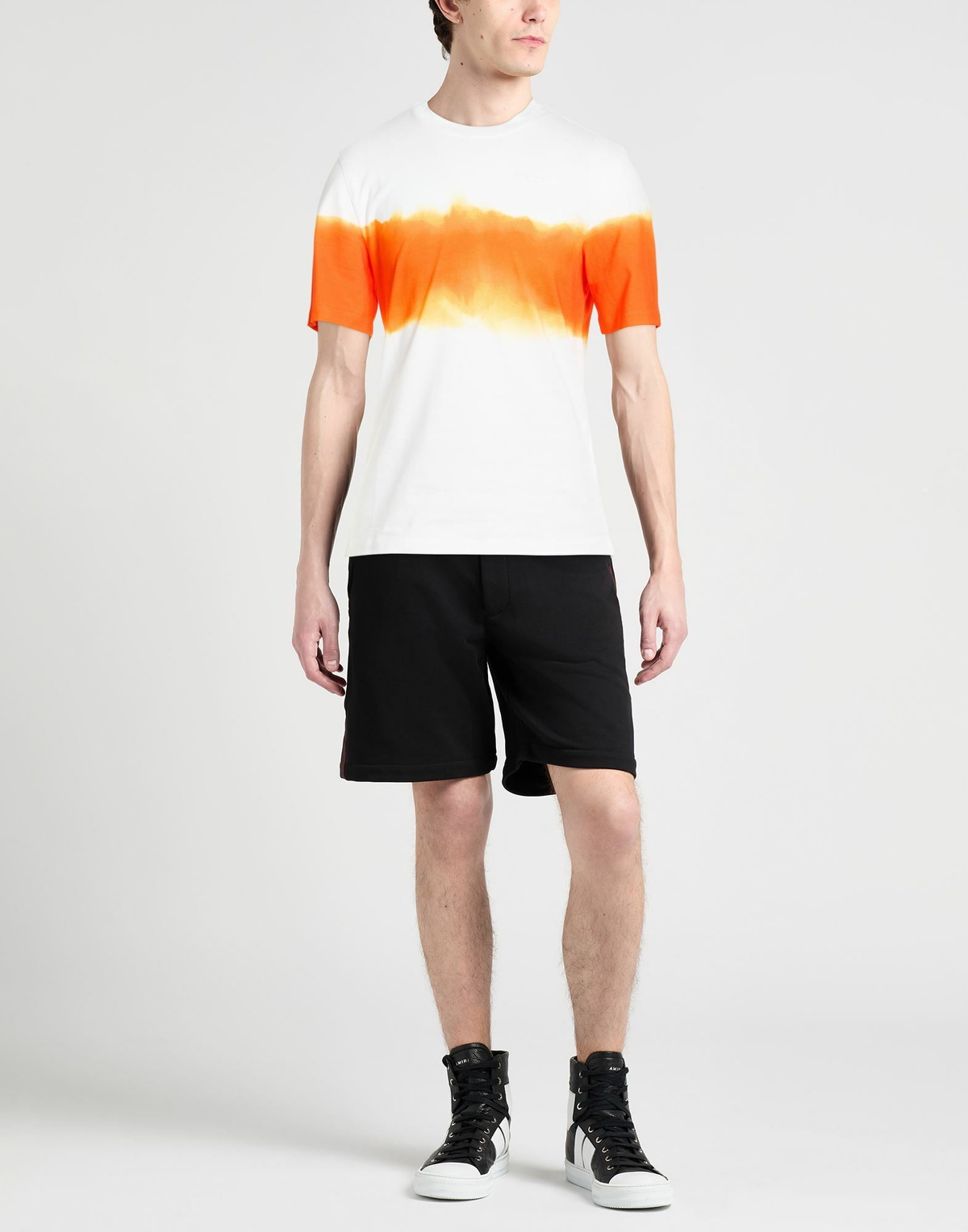 Ferragamo Mens T-shirt in Orange
