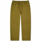 Moncler Men's Cotton Drawstring Trouser in Green
