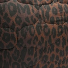Damson Madder Women's Dark Leopard Quilted Tote Bag in Multi 