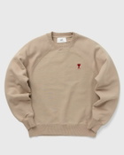 Ami Paris Ami De Coeur Sweatshirt Brown Sweatshirts