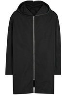 Rick Owens Gimp Mac Hooded Coat Black