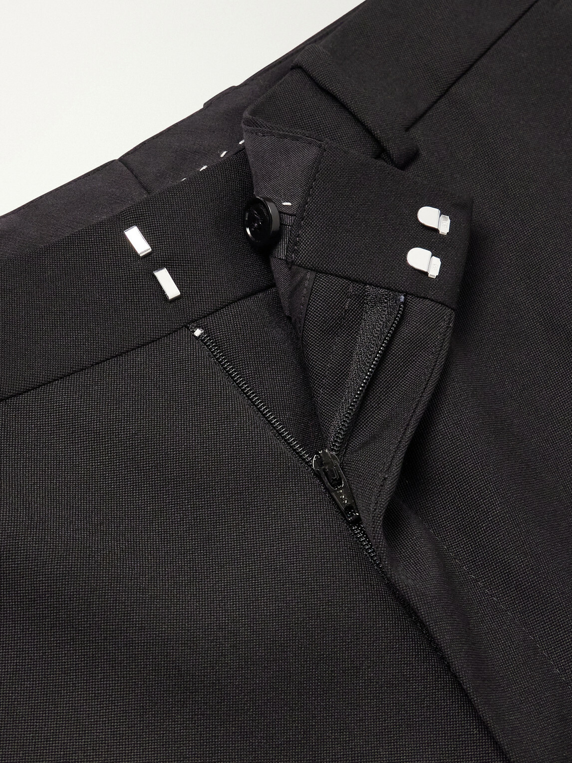 TOTEME - Flared Wool Trousers - Black