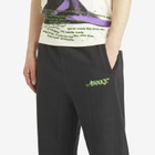 Awake NY Men's Classic Logo Sweat Pants in Black