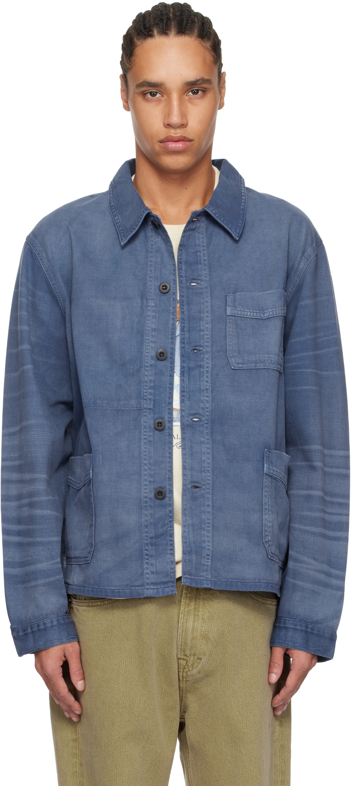 Polo by Ralph Lauren デニム ユーティリティ ジャケット Polo Ralph Lauren Navy Utility Denim Jacket Polo Ralph Lauren