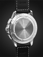 IWC Schaffhausen - Ingenieur Sport Automatic Chronograph 44mm Titanium and Leather Watch, Ref. No. IW380901