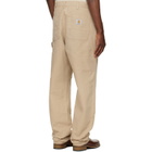 Carhartt Work In Progress Beige Double Knee Trousers