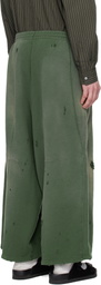 NEEDLES Green Darts H.D. Sweatpants