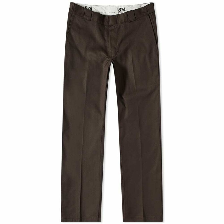 Photo: Dickies Men's 874 Original Fit Work Pant in Dark Brown