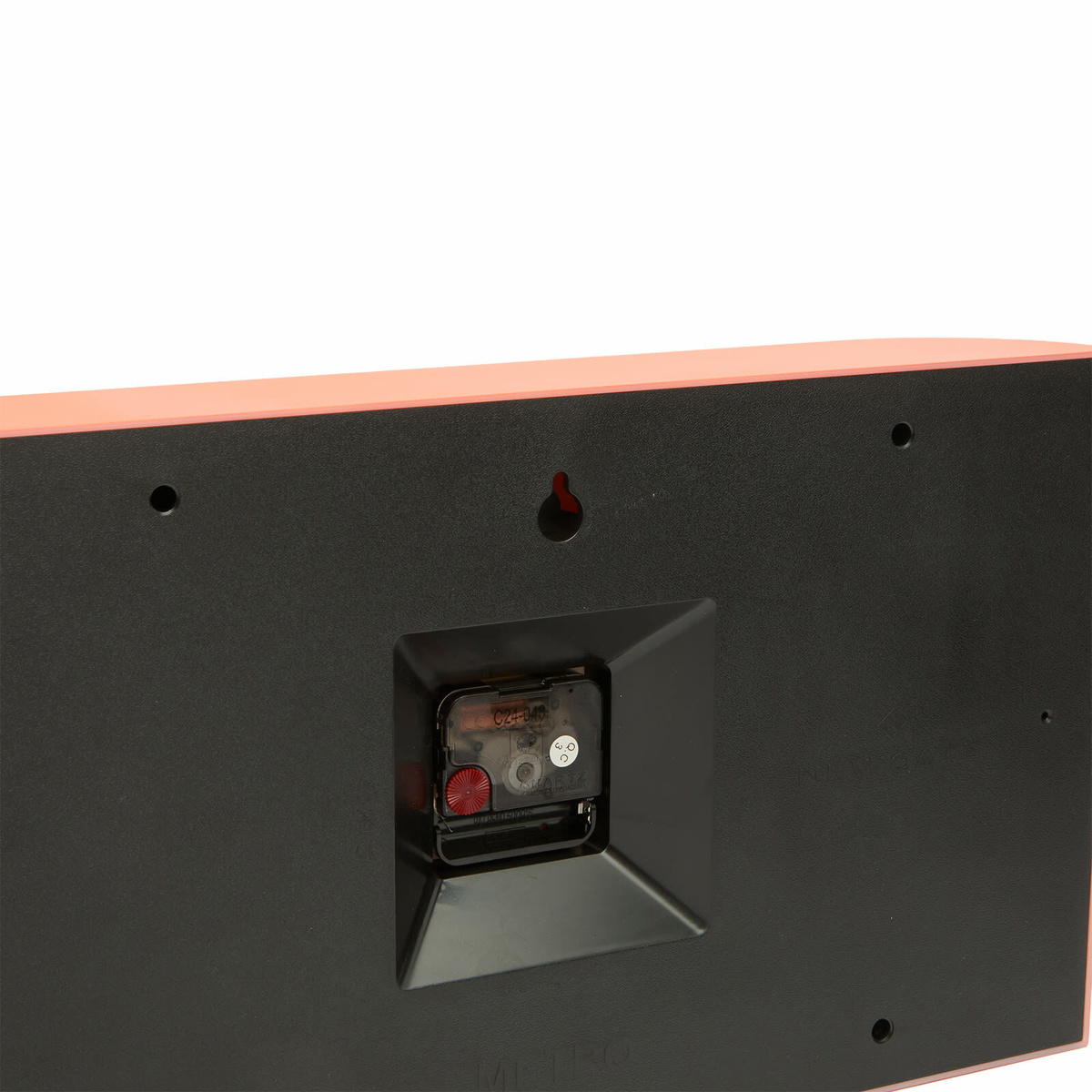 Newgate Clocks Metro Wall Clock in Orange 