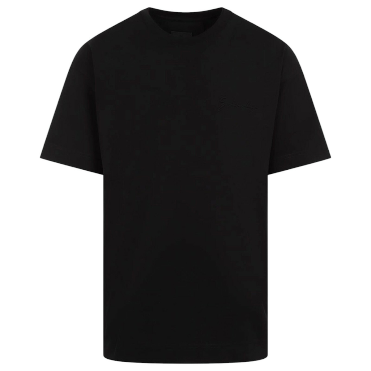Givenchy Men's Small Text Logo T-Shirt in Black Givenchy