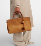 Magda Butrym Varsovia suede duffel bag