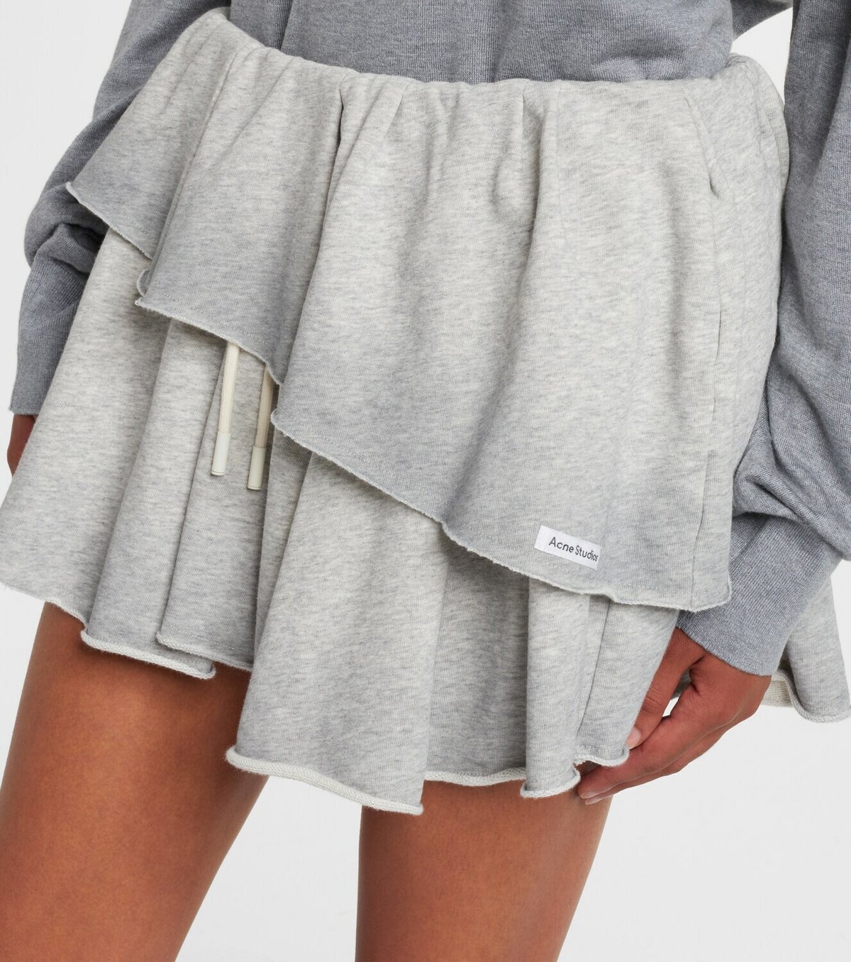 Acne Studios Cotton miniskirt