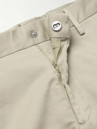 NN07 - Theo 1420 Tapered Organic Cotton-Blend Twill Chinos - Neutrals