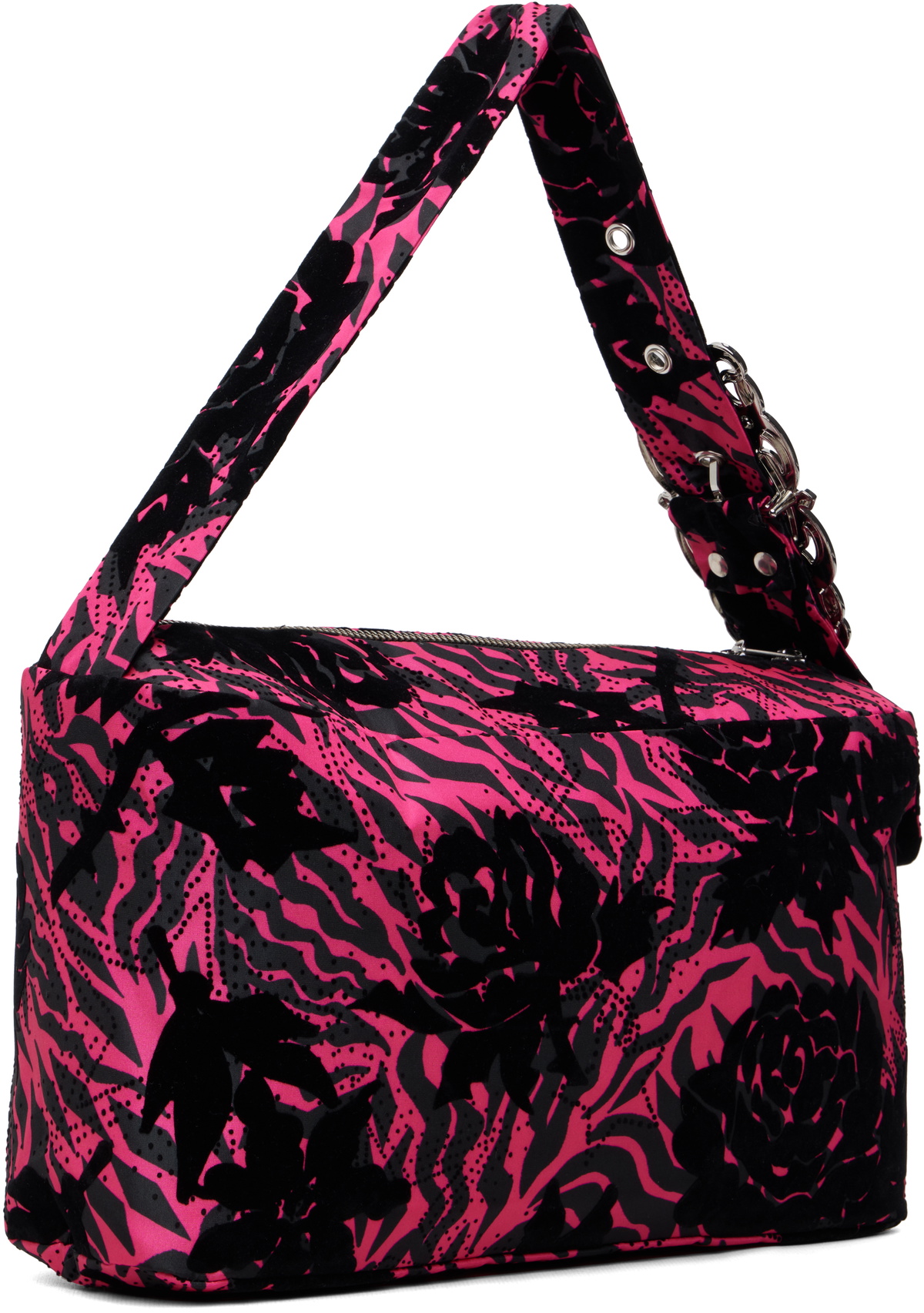 Chopova Lowena Pink Tigey Taffeta Bag