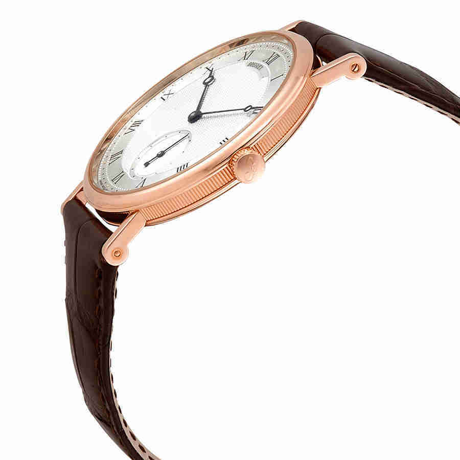 Breguet Classique Automatic Silver Dial 18kt Rose Gold Mens Watch 7147BR/12/9WU