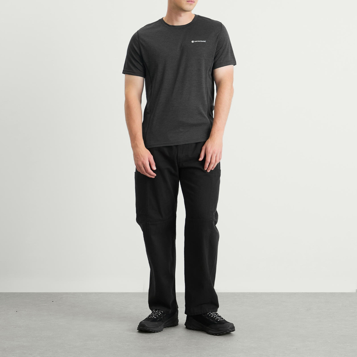 Montane Men's Dart Tech T-Shirt in Black