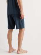 Derek Rose - London Printed Micro Modal Jersey Pyjama Shorts - Blue