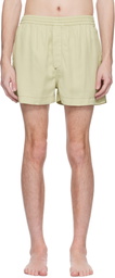 CDLP Beige Pool Swim Shorts