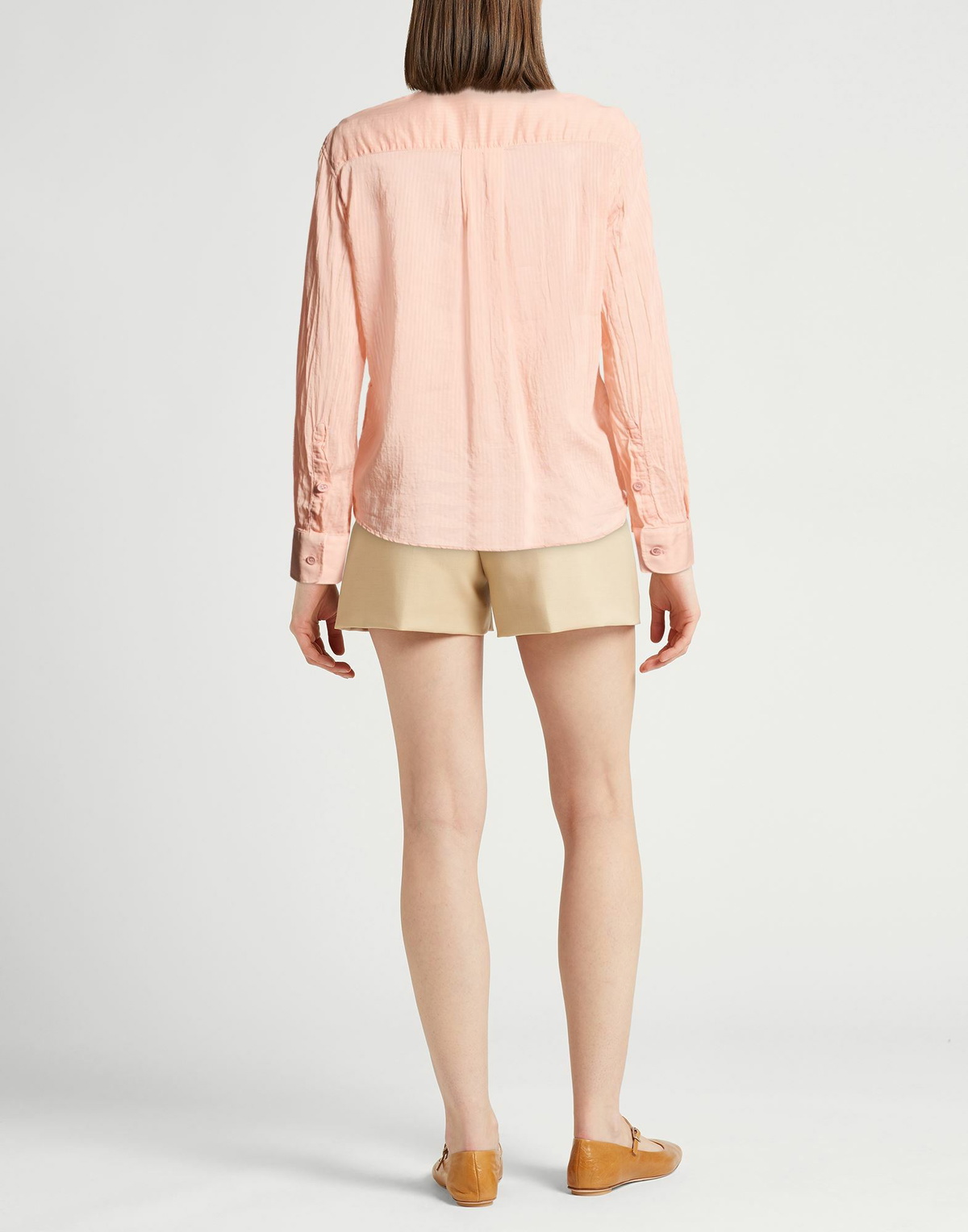 Crossley Womens Shirt in Salmon pink