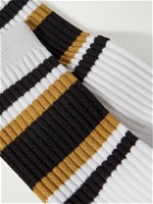 Wacko Maria - Skater Type 3 Striped Ribbed Cotton-Blend Socks
