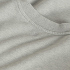AMI Paris Men's ADC Loopback Sweatshirt in Heather Ash Grey