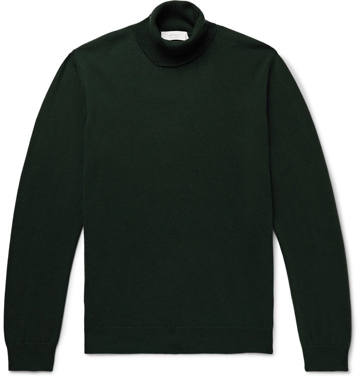 Photo: Altea - Cashmere Rollneck Sweater - Green