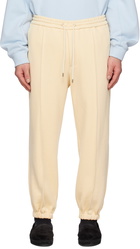 Solid Homme Beige String Lounge Pants