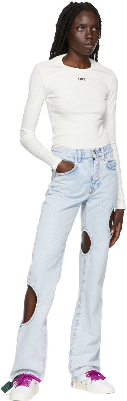 Off-White Blue Sky Meteor Cool Jeans