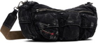Diesel Black Multi-Pkts-Multipocket Bag