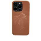 Palm Angels Men's Palm Beach iPhone 14 Pro Case in Orange