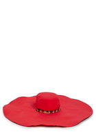 Pucci Printed Wide-brimmed Cotton sun hat - Orange - One Size