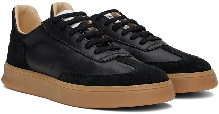 Spalwart Black Smash Low Nappa Suede Sneakers Spalwart