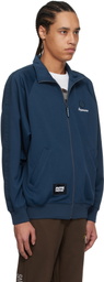 AAPE by A Bathing Ape Blue 'AAPE Now' Zip Up Sweater