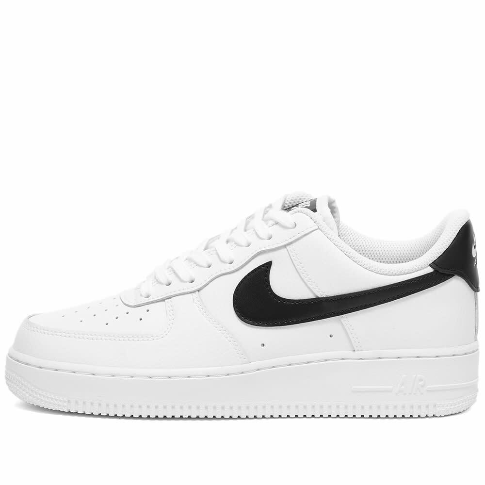 Nike Women's Air Force 1 '07 W Sneakers in White/Black Nike