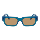 RETROSUPERFUTURE Blue Roma Sunglasses