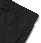 Moncler - Tapered Loopback Cotton-Jersey Sweatpants - Black
