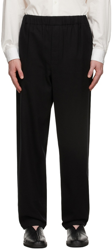 Photo: Lemaire Black Pyjama Trousers