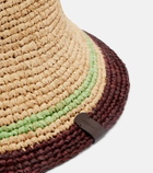 Zimmermann Raffia cloche hat