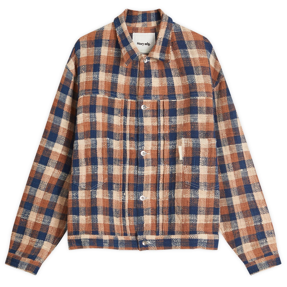 Story mfg. Purple Short On Time Jacket Story Mfg.