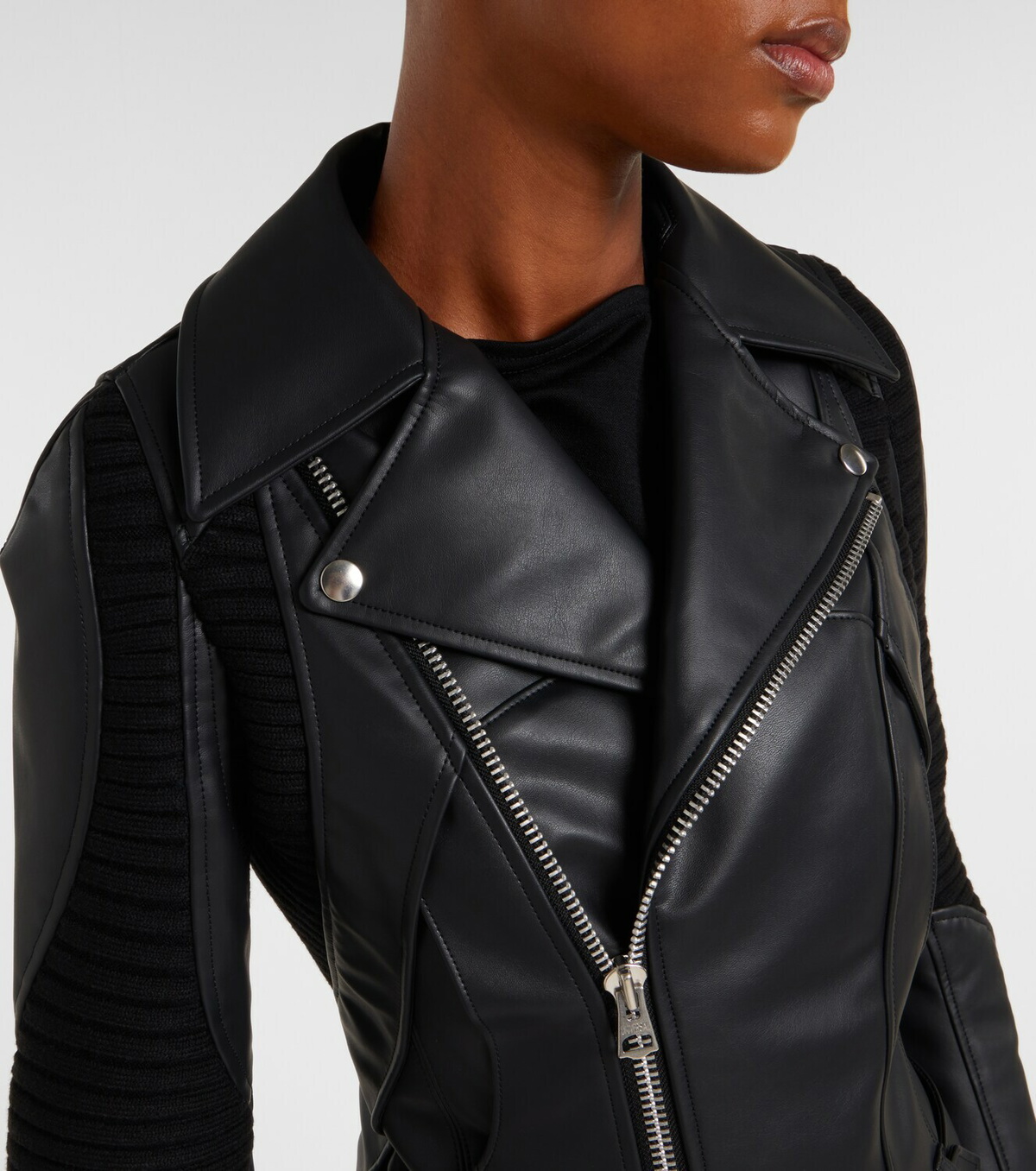Junya Watanabe Faux leather jacket