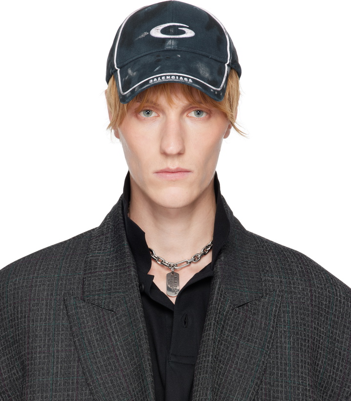 Photo: Balenciaga Blue Loop Sports Icon Cap