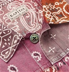 KAPITAL - Patchwork Bandana-Print Cotton-Blend Jacket - Pink