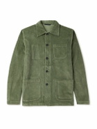 Sid Mashburn - Cotton-Corduroy Overshirt - Green