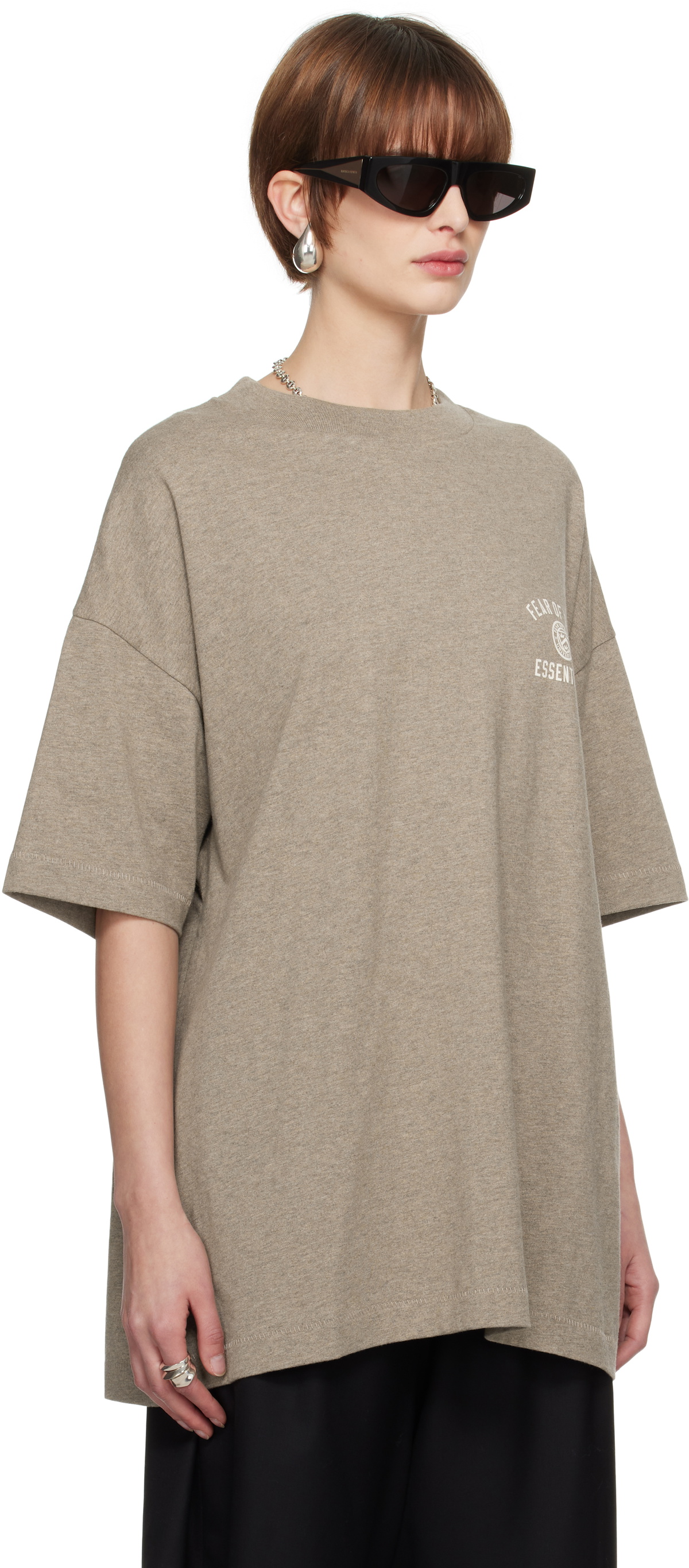 追跡有【Fear Of God】Jersey Crewneck Tシャツ(送料込) Fear of God Essentials Jersey Crewneck Tee Black Men's