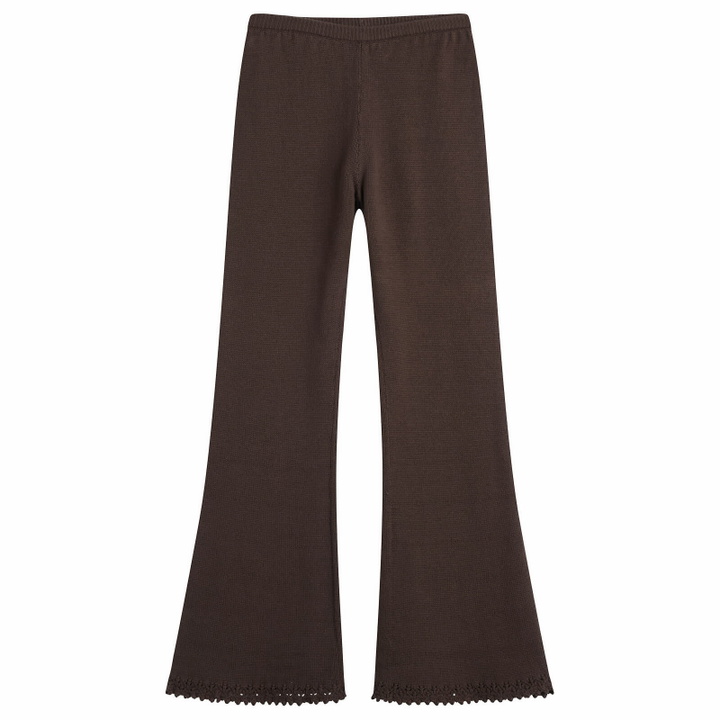 Photo: My Mum Made It Women's Lace Knit Pants in Earth