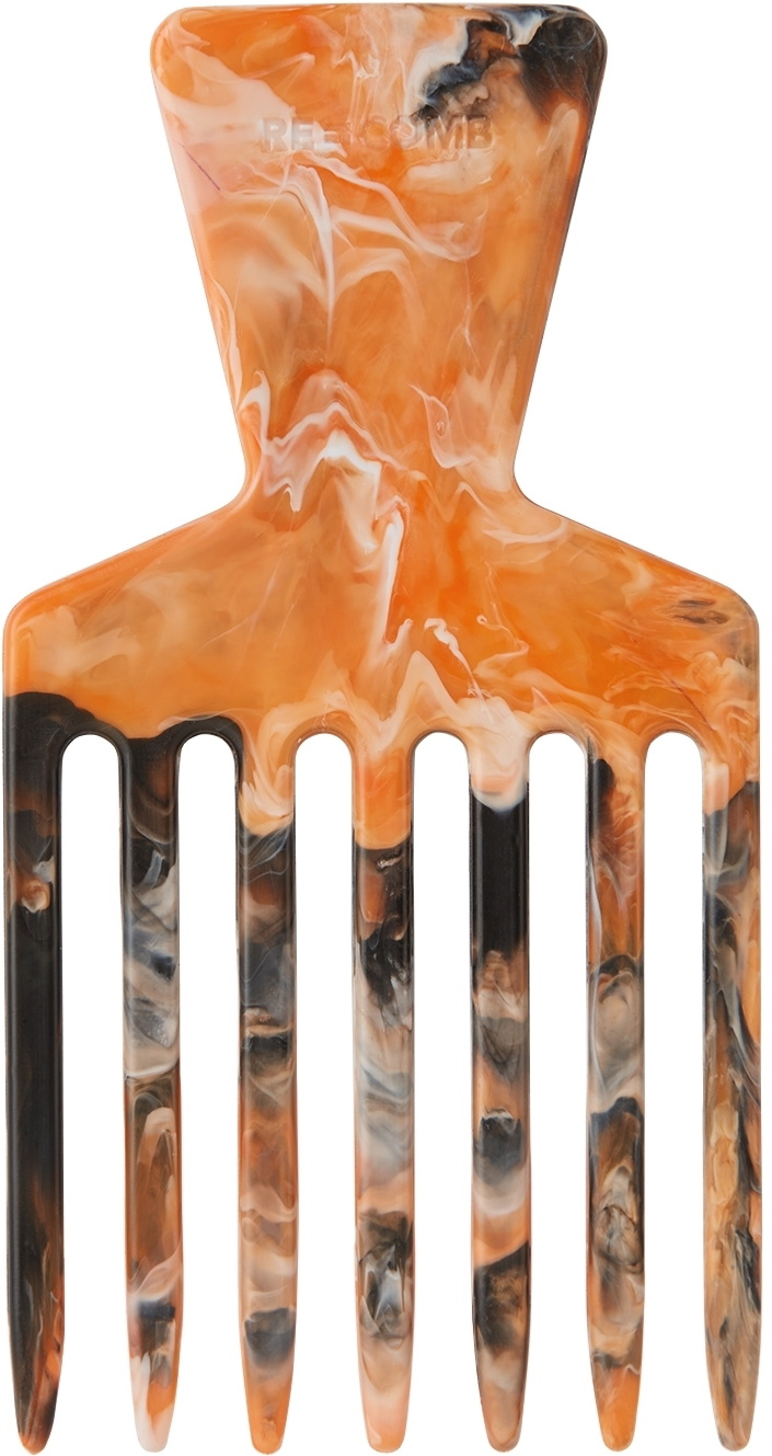 RE=COMB Orange & Black Recycled Pik