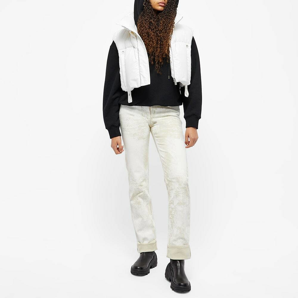 Moncler Women's Genius x Alyx Fraxinus Cropped Puffer Vest in White
